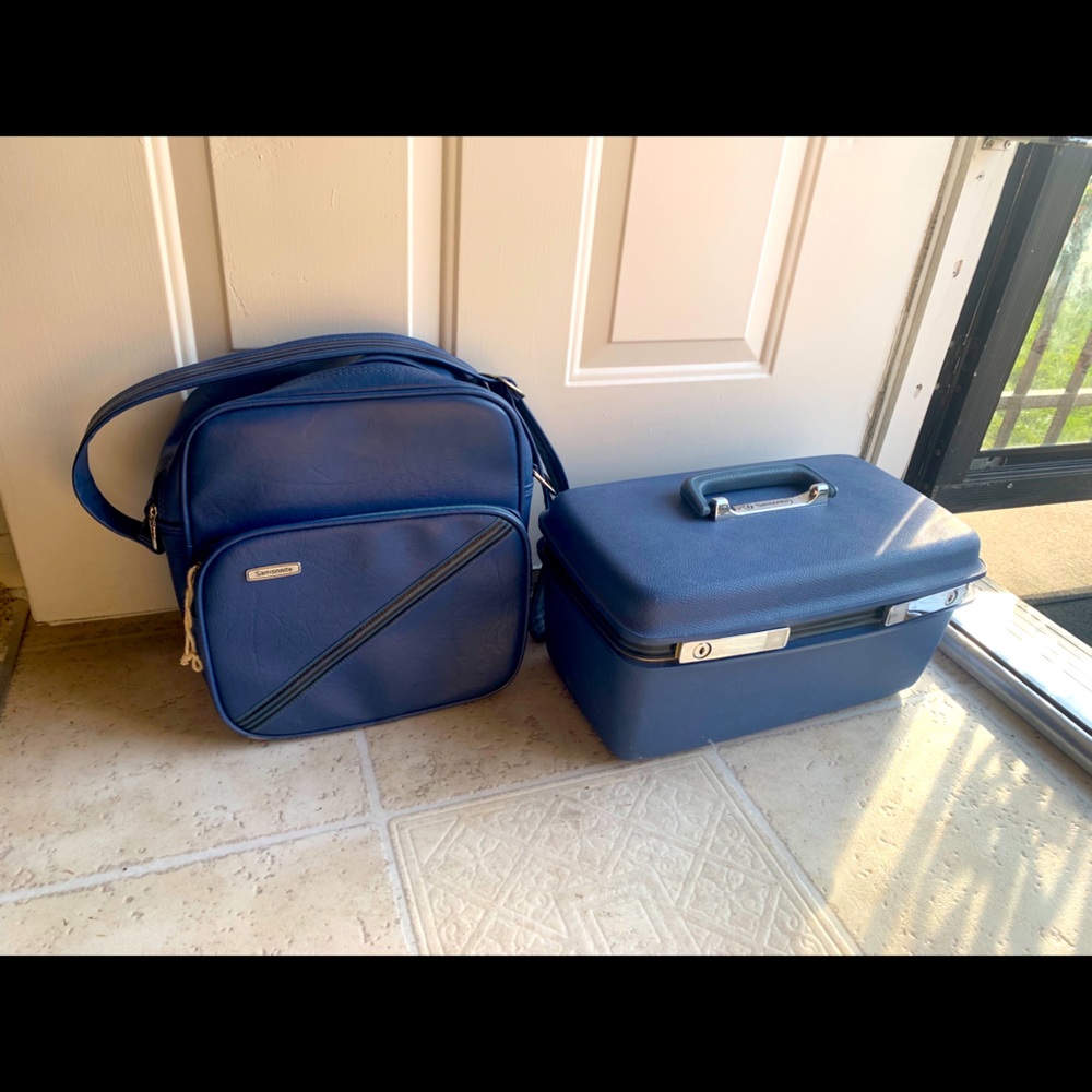 Vintage samsonite luggage set